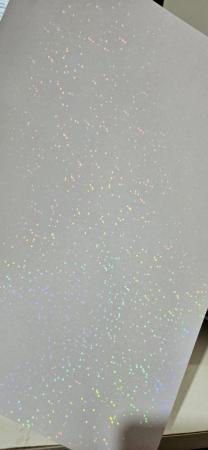 LAMINADO A4 CONFETI 180G - BRANCO