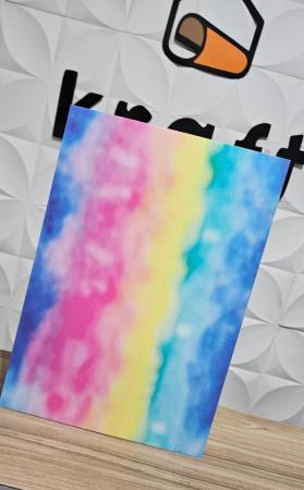 PAPEL GLITTER METALICO ARCO IRIS 250G