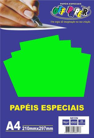 VERDE NEON 180G - OFFPAPER