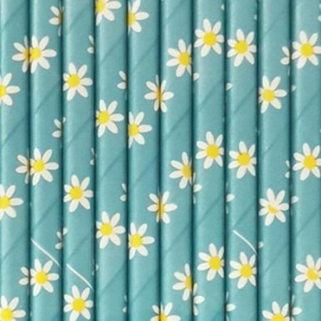 AZUL COM FLORES 