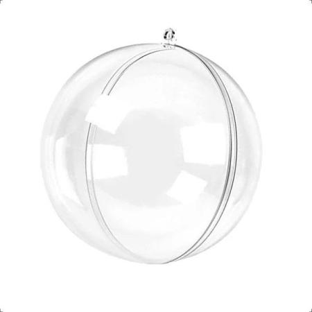 BOLA ACRILICA PCT COM 10 UNIDADES