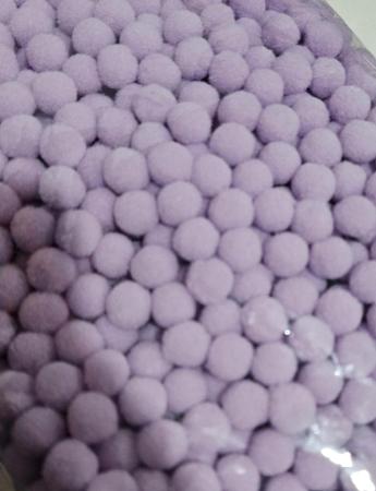 POMPOM - LILAS  - 10 UND - 10MM
