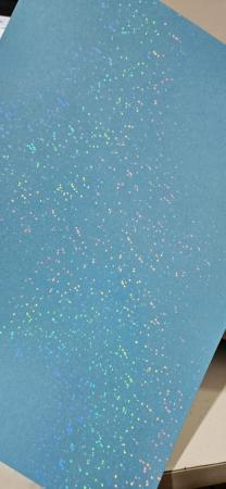 LAMINADO A4 CONFETI 180G - AZUL 