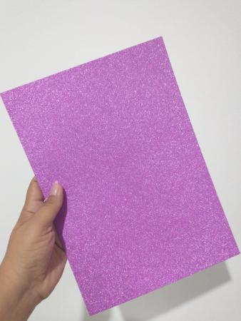 PAPEL GLITTER ROSA ESCURO 250G