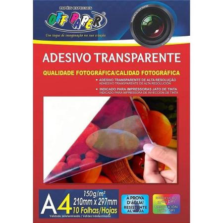 ADESIVO TRANSPARENTE LEITOSO -OFF PAPER 