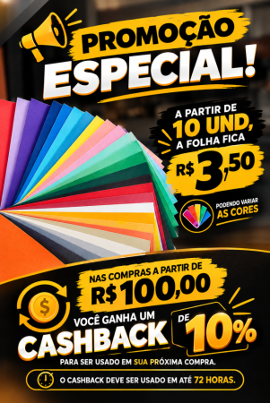 !!! OFERTA !!! COLOR PLUS 120G - 66X96 - TAMANHO INDUSTRIAL
